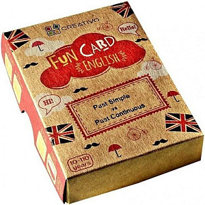 Fun card English Past Simple vs Past Continuous
