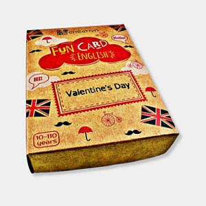 Fun card English Valentine´s Day
