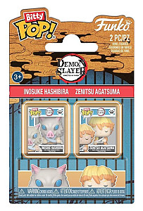 Funko Bitty POP: Demon Slayer - Inosuke Hashibira & Zenitsu Agatsuma 2-pack