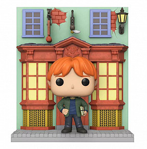 Funko POP Deluxe: Harry Potter Diagon Alley - Quidditch Supplies Store w/Ron (limited special edition)
