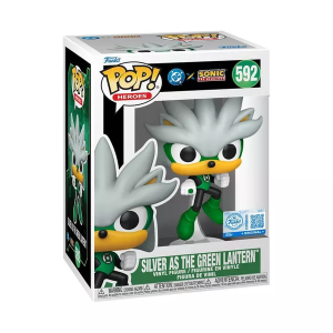 Funko POP Heroes: DC x Sonic - Silver as the Green Lantern #592