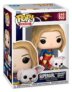 Funko POP Heroes: Supergirl - Supergirl with Puppy Krypto #633