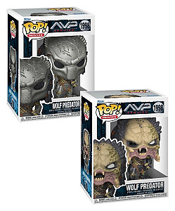 Funko POP Movies: Aliens Vs. Predator: Requiem - Wolf Predator (s možností CHASE verze) #1998