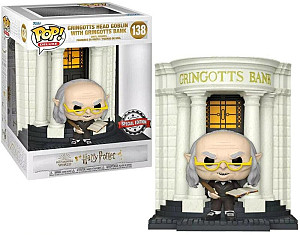 Funko POP Movies: Harry Potter - Diagon Alley: Gringotts Bank w/Head Goblin (exclusive special edition)