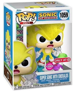 Funko POP Plus: Sonic - Super Sonic with Emeralds #1059