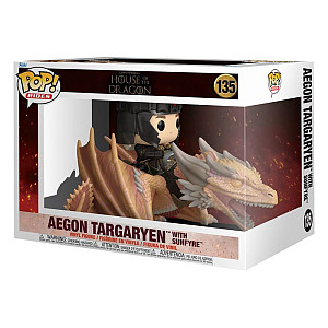 Funko POP Rides: House of the Dragon - Aegon Targaryen with Sunfyre #135
