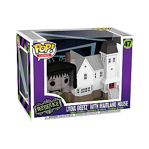 Funko POP Town: Beeltejuice - Lydia Deetz with Maitland House #47