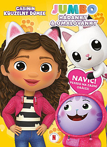 Gábinin kouzelný domek - JUMBO hádanky a omalovánky