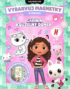 Gábinin kouzelný domek - Vybarvuj magnetky