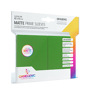 Gamegenic: Matte Prime Sleeves Green