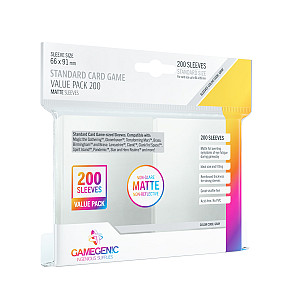 Gamegenic: MATTE Standard Card Game Sleeve Value Pack 200