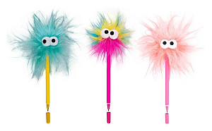 Gelové pero Fuzzy (mix)