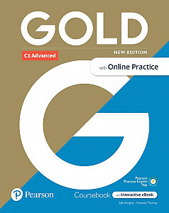 Gold New Edition C1 Advanced Coursebook with eBook and Online Practice