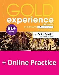 Gold Experience 2nd Edition B1+ Pre-First Student´s Book with eBook and Online Practice