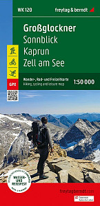 Großglockner - Sonnblick - Kaprun - Zell am See 1:50 000 / turistická mapa