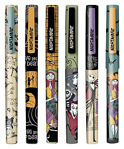 Gumovatelné bombičkové pero Tim Burton