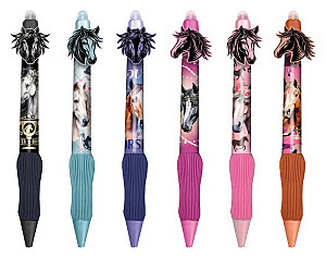 Gumovatelné pero Koníci (mix)