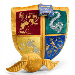 Harry Potter plyšový erb Bradavic a zlotonka