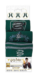 Harry Potter Ponožky 3 páry - Zmijozel (velikost 35-45)