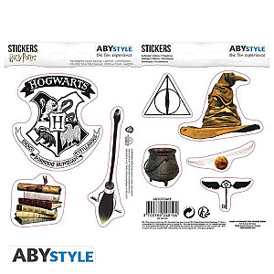 Harry Potter Samolepky - Magické předměty