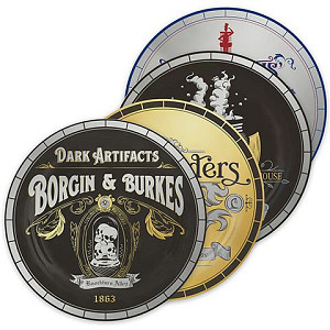 Harry Potter Set talířů - Příčná ulice (4 kusy)