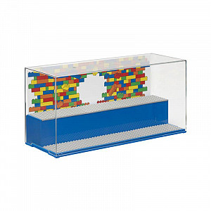 Herní a sběratelská skříňka LEGO ICONIC - modrá