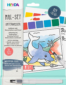 HEYDA 10 omalovánek - vodní svět