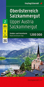 Horní Rakousko-Salzkammergut 1:200 000 / automapa