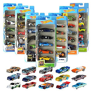Hot Wheels sada 5 ks