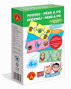 Hra školou - Poznej před a po