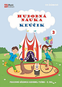 Hudobná náuka Kľúčik 3 - Pracovná učebnica hudobnej teórie 3. diel