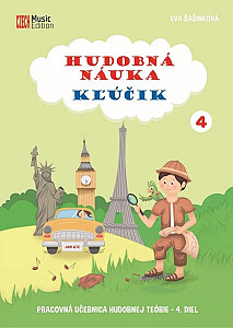 Hudobná náuka Kľúčik 4 - Pracovná učebnica hudobnej teórie 4. diel