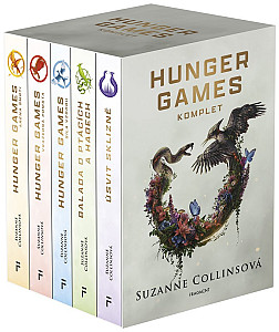 HUNGER GAMES – komplet, 1.-5.díl - box
