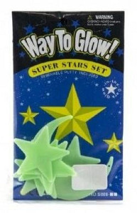 Hvězdy svítící ve tmě