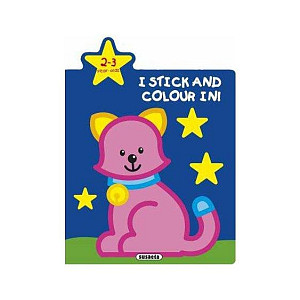 I stick and colour in!  - Cat 2-3 year old
