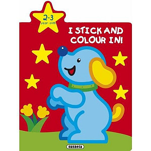 I stick and colour in!  - Dog  2-3 year old