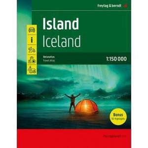 Island 1:150 000 / autoatlas (spirálová vazba)