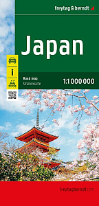 Japonsko 1:1 000 000 / silniční mapa