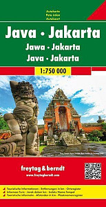 Jáva,Jakarta 1:750T/mapa