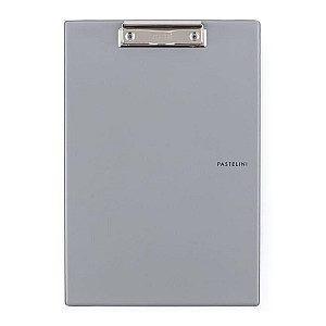 Jednodeska A4 plast PASTELINI šedá
