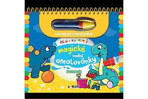 Jednorožci - Čti a vybarvuj Magické vodní omalovánky