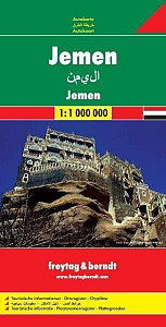 Jemen 1:1,1M/mapa