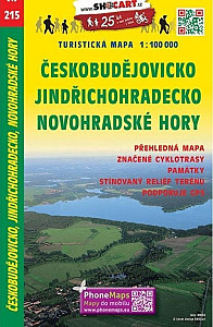 SC 215 Českobudějovicko, Jindřichohradecko 1:100 000