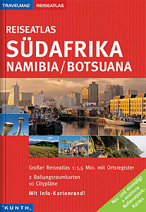 Jižní Afrika, Namíbie, Botswana atlas V