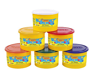 JOVI Blandiver měkká modelína 4x460g - 6 barev