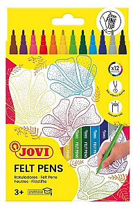 JOVI fixy, jemný hrot - 12ks