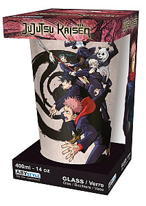 Jujutsu Kaisen Sklenice 400 ml - Tokyo vs Kyoto