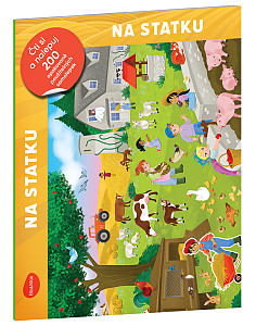 Čti a nalepuj – NA STATKU, kniha se samolepkami