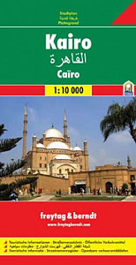 Kairo/Káhira 1:10T/plán města