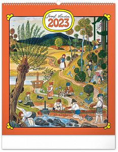Kalendář 2023 nástěnný: Josef Lada, 48 × 56 cm